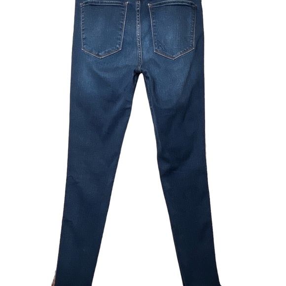 Abercrombie & Fitch | Simone High Waisted Jeans With Side Stripe Sz 28/6 - Picture 3 of 8